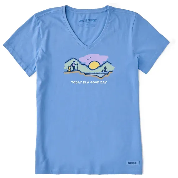 Women's Today is a Good Day Mountain Hike  Crusher Vee