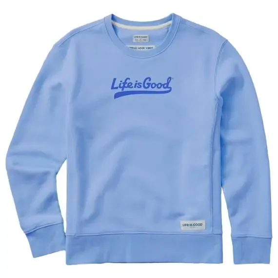 Women's Tonal LIG Ballyard Script Simply True Fleece Crew