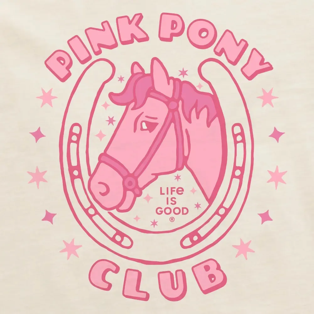 Women's Pink Pony Club Crusher Boxy Hoodie