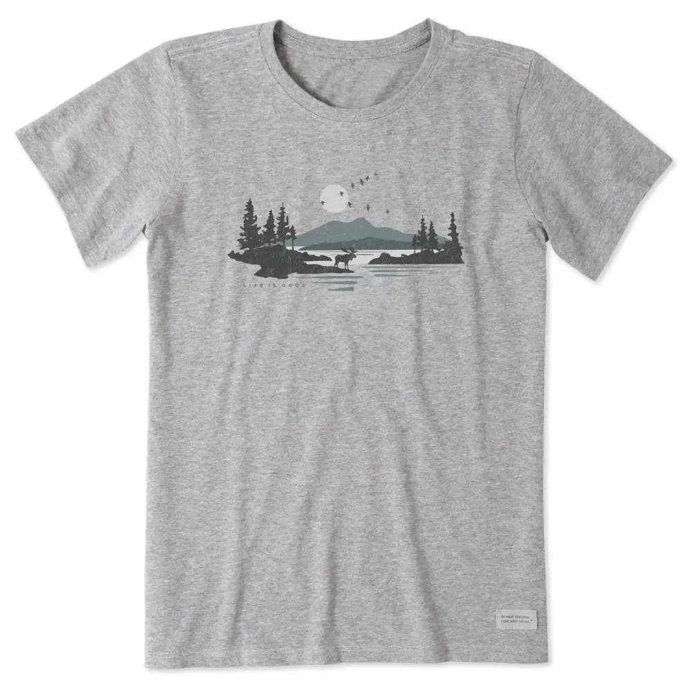 Women's Moose in the Outdoors Short Sleeve Tee