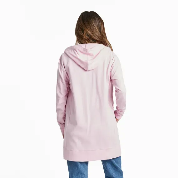 Women's Solid Beyond Hip French Terry Tunic