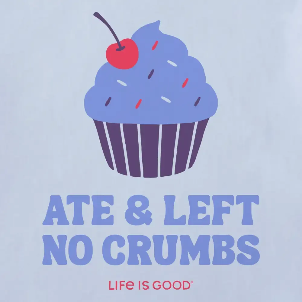 Women's Ate & Left No Crumbs Short Sleeve Crusher Boxy Tee