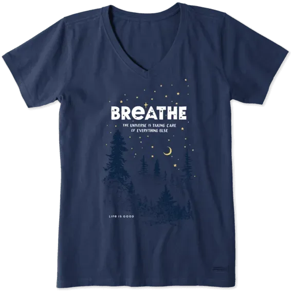 Women's Breathe in the Stars Crusher Vee
