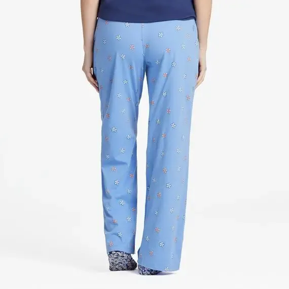Women's Flowers Pattern Snuggle Up Sleep Pant