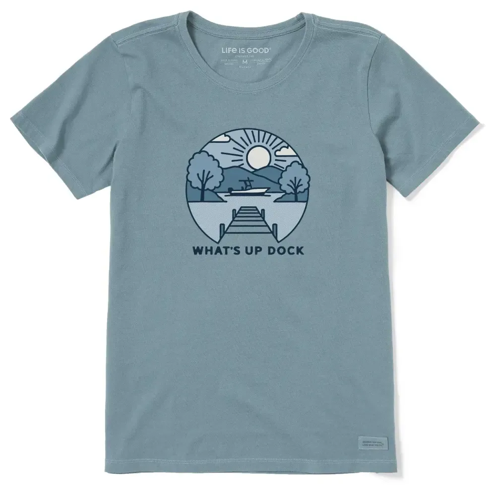 Women's What's Up Dock Short Sleeve Crusher Tee