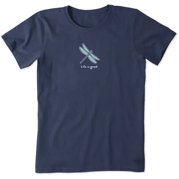 Women's Classic Dragonfly Vintage Crusher Tee