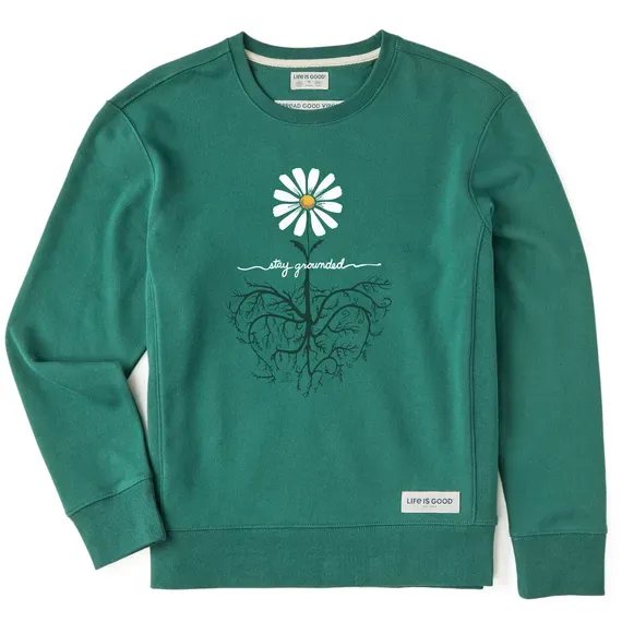 Women's Stay Grounded Simply True Fleece Crew