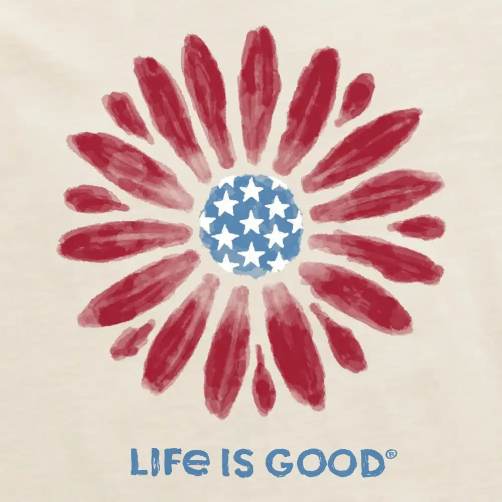 Women's Americana Daisy Short Sleeve Tee