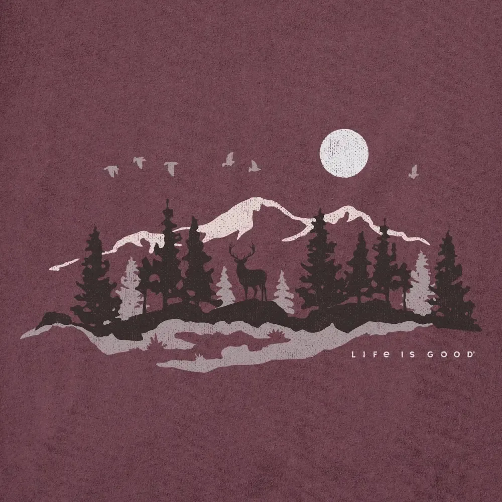 Women's Buck in the Outdoors Short Sleeve Crusher Tee