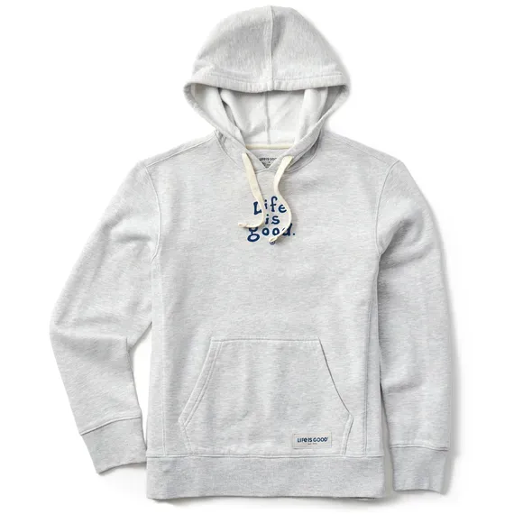Women's LIG Vintage Wordmark Stacked Simply True Fleece Hoodie