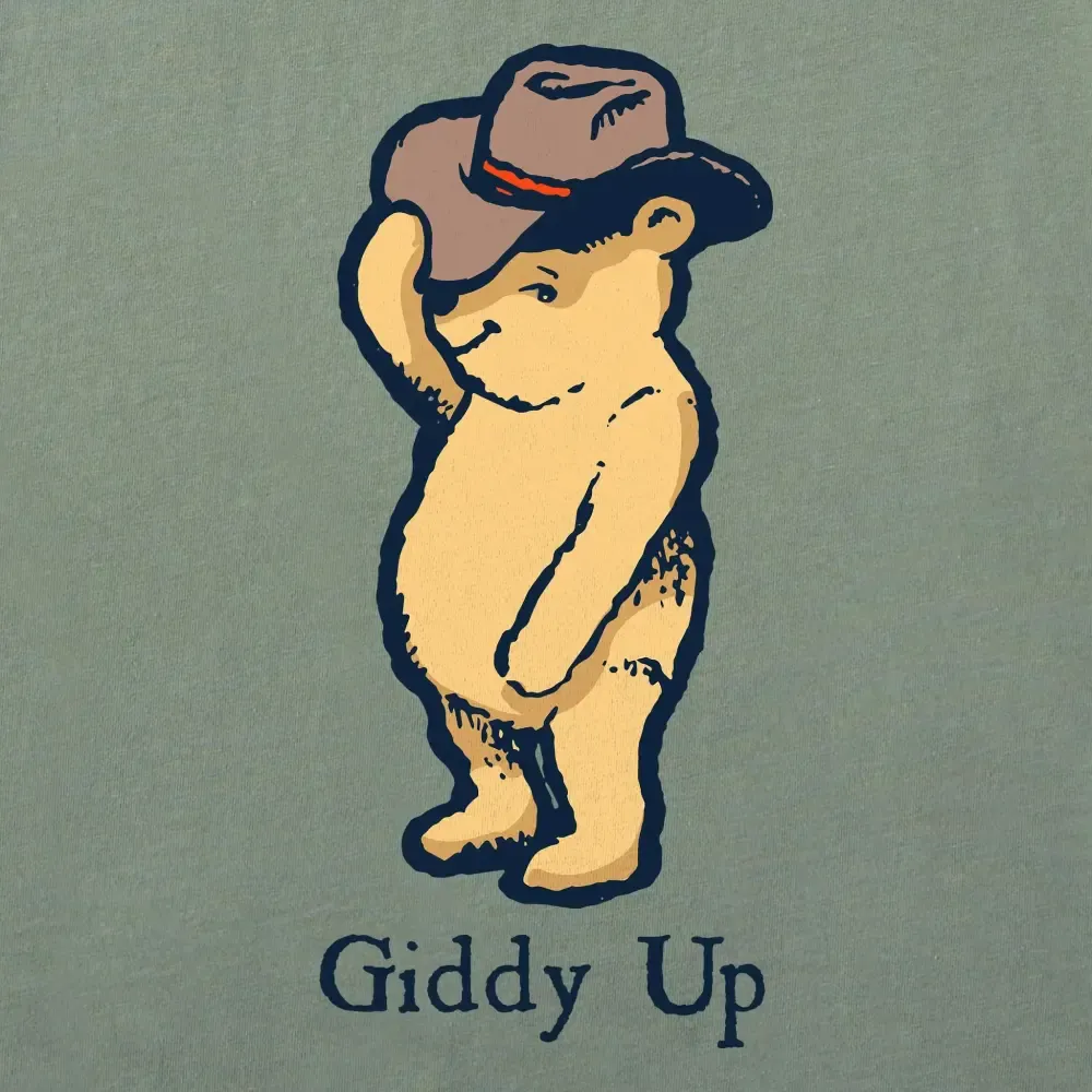 Women's Giddy Up Winnie Crusher Boxy Hoodie