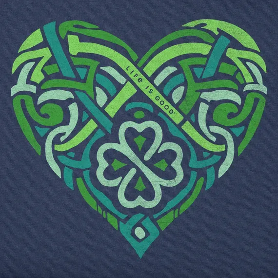 Women's Celtic Heart  Crusher Vee