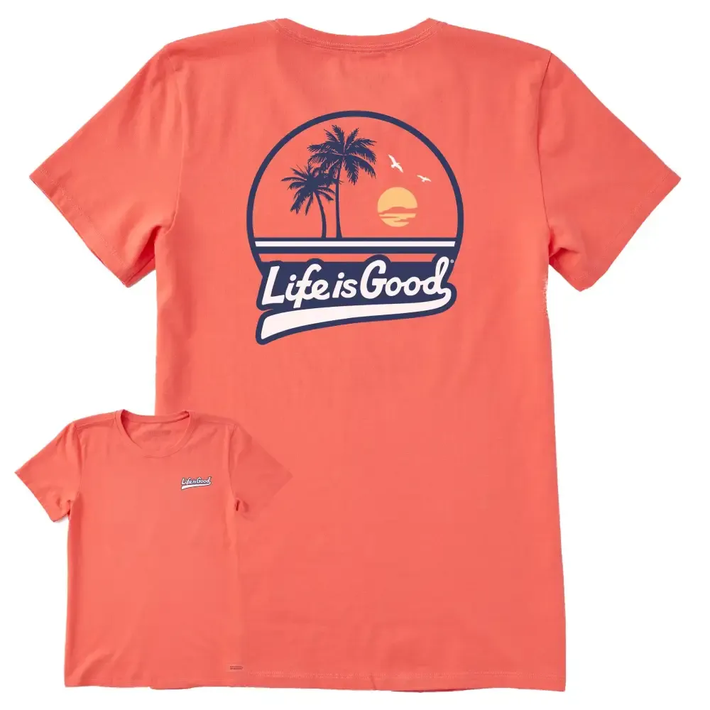 Women's Ballyard Beach Short Sleeve Crusher Tee