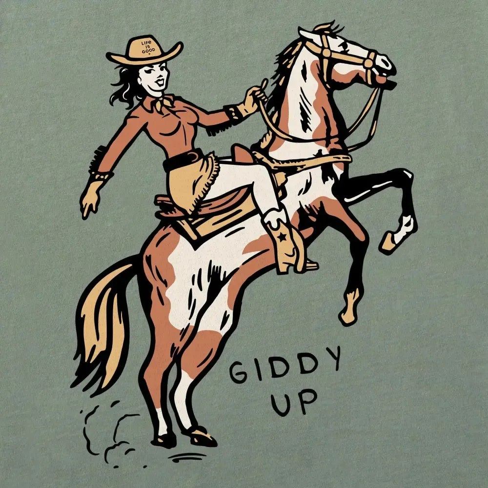 Men's Giddy Up Short Sleeve Crusher Tee