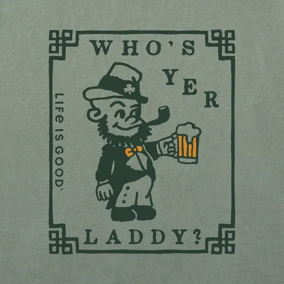 Women's Who's Yer Laddy  Crusher Boxy Tee