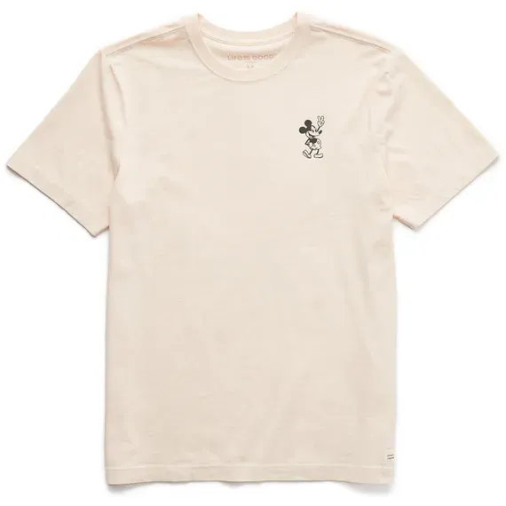 Men's Steamboat Willie Peace Mini Crusher Tee