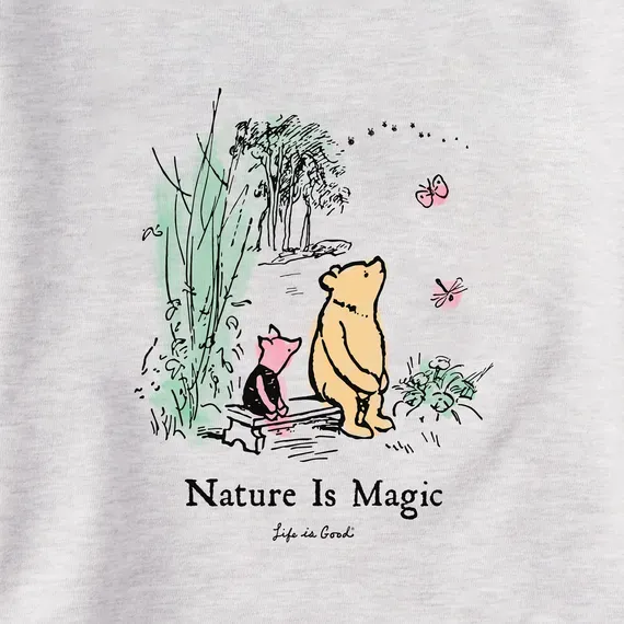 Women's Winnie & P Nature is Magic Simply True Fleece Crew