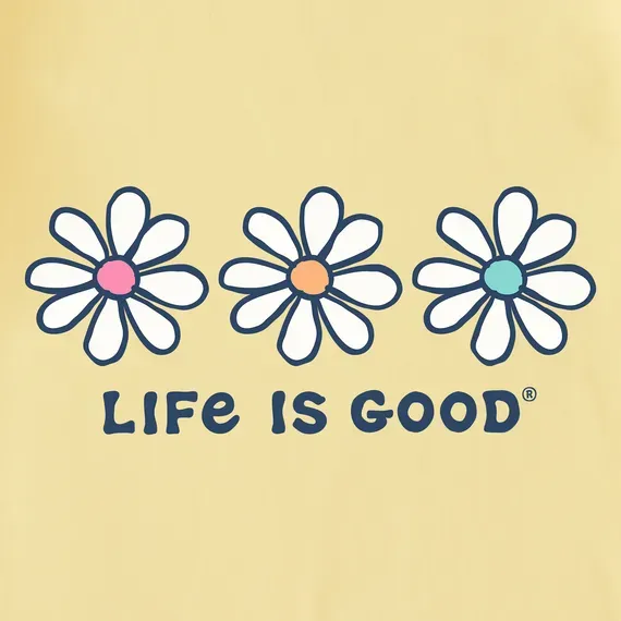 Women's 3 Daisies  Crusher Tee