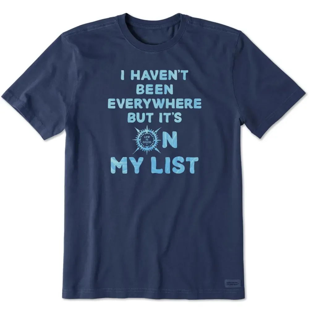 Men's Wordsmith Everywhere Compass Short Sleeve Tee