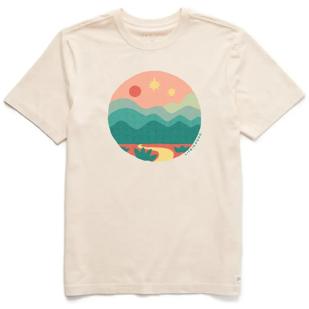 Men's Little Mountain Scene Short Sleeve Tee