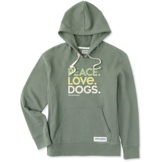 Women's Peace Love Dogs Simply True Fleece Hoodie