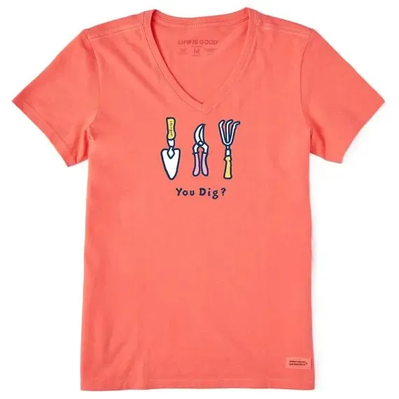 Women's You Dig? Short Sleeve  Vee