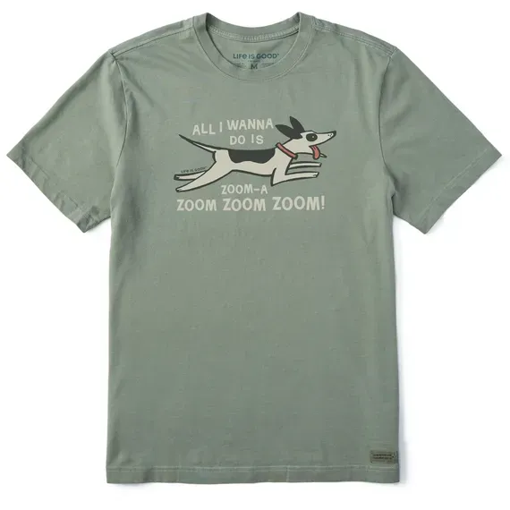 Men's Zoom Zoom Dog  Crusher Tee