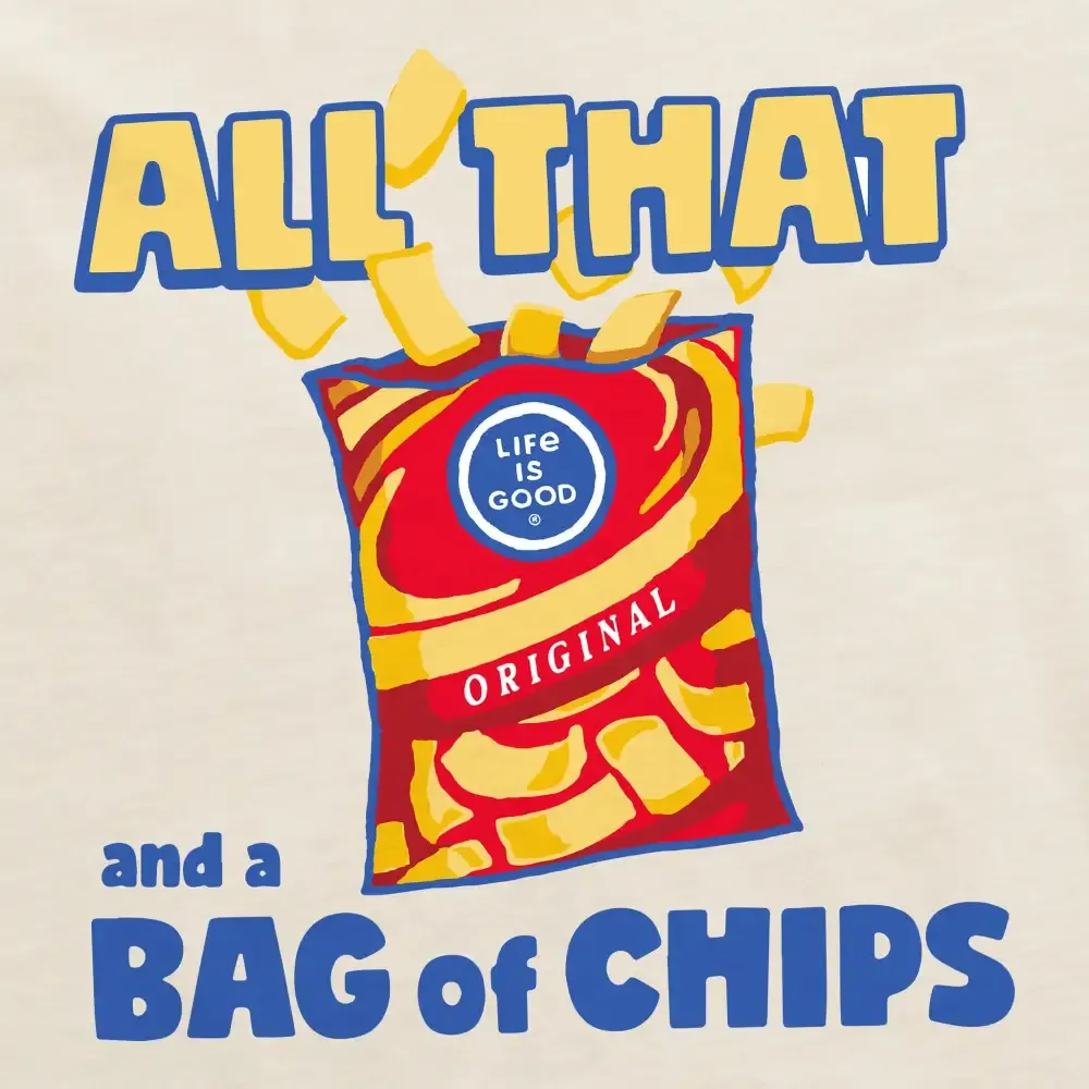 Women's All That and a Bag of Chips Short Sleeve Crusher Tee