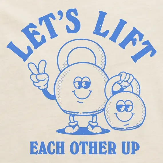 Women's Lift Each other Up  Crusher Boxy Tee