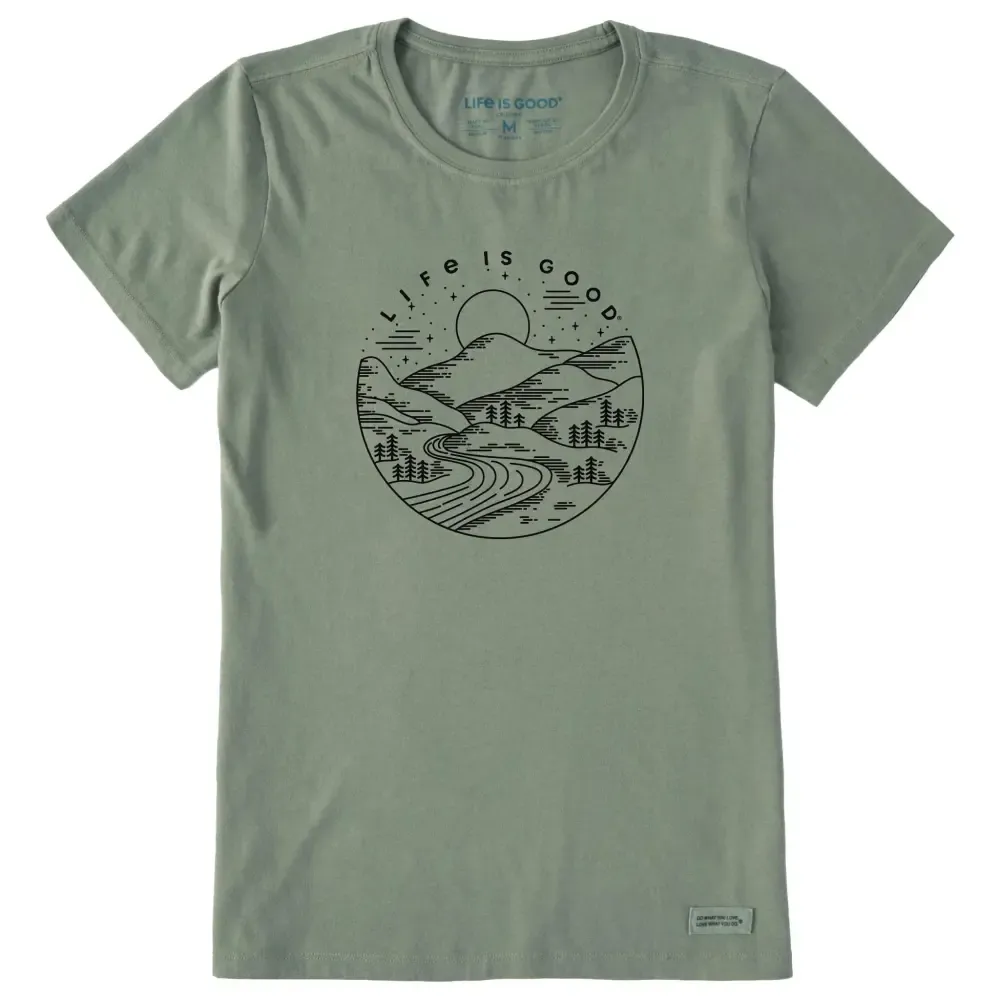 Women's A Pleasant Hillside Short Sleeve Crusher Tee