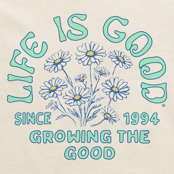 Women's Growing the Good Daisies Simply True Fleece Crew