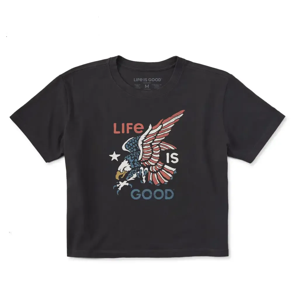 Women's American Eagle Short Sleeve Crusher Boxy Tee