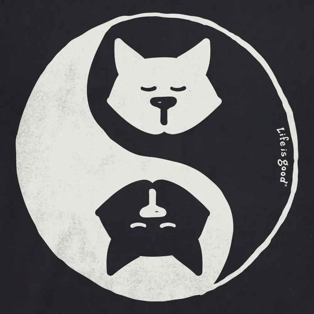 Women's Al Yin Yang Short Sleeve Crusher Tee