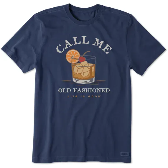 Men's Call Me Old Fashioned Short Sleeve  Tee
