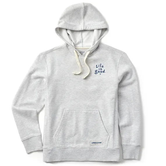 Women's LIG Vintage Wordmark Stacked Simply True Fleece Hoodie