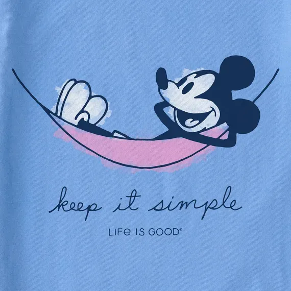 Women's Steamboat Willie Hammock Simply True Fleece Crew