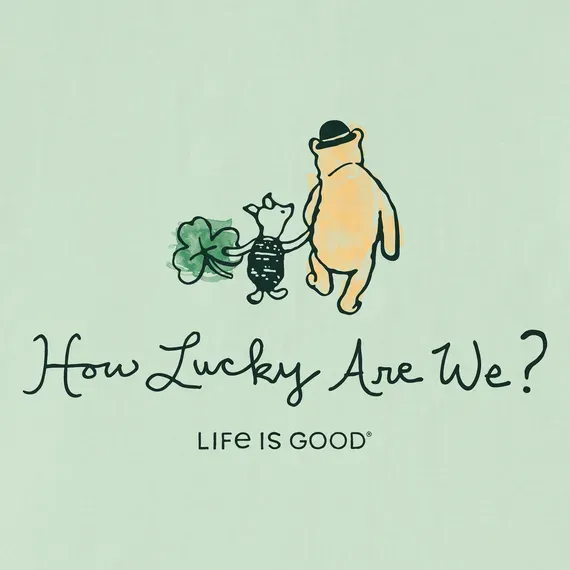 Women's How Lucky Are We  Crusher Tee