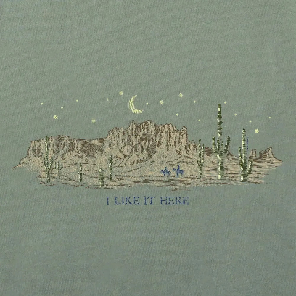 Women's Pencily Desert Vista Short Sleeve Vee