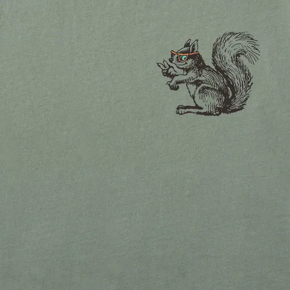 Men's Squirrel Mini  Crusher Tee