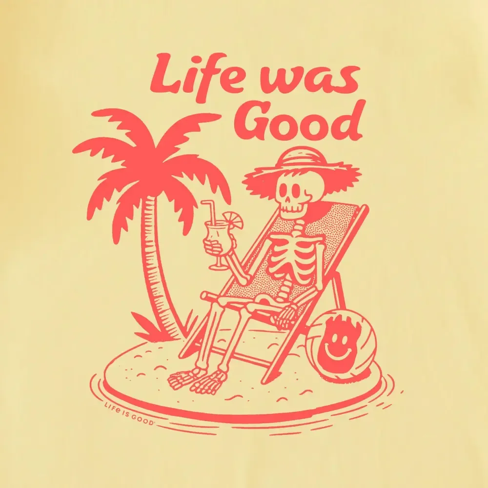 Women's Life Was Good Desert Island Short Sleeve Tee