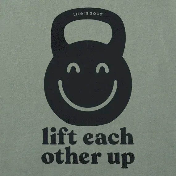 Women's Lift Each Other Up Smile Simply True Fleece Hoodie