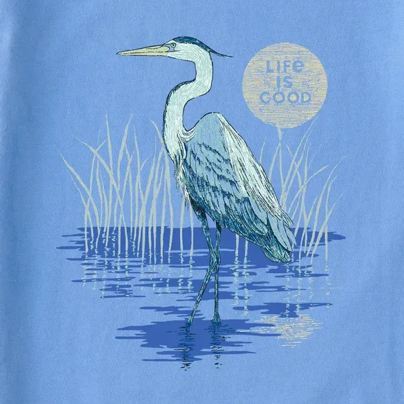 Women's Heron on the Water  Crusher-LITE Vee