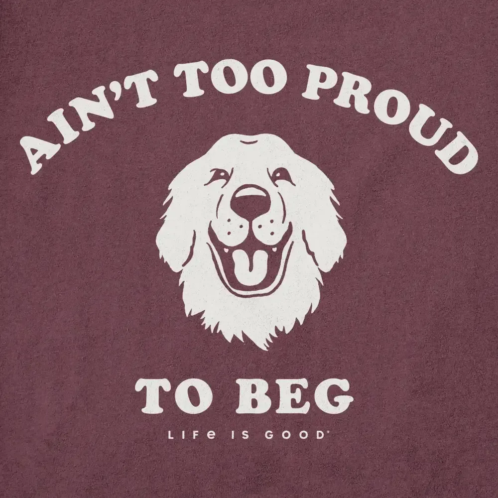 Women's Ain't Too Proud Short Sleeve Crusher Tee
