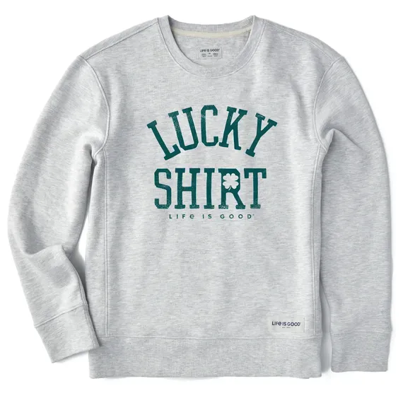 Women's Lucky Shirt Simply True Fleece Crew