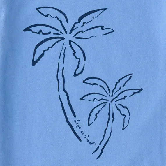 Women's Two Simple Palms Simply True Fleece Hoodie