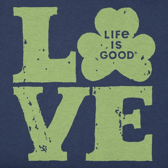 Women's Love Clover Simply True Fleece Crew