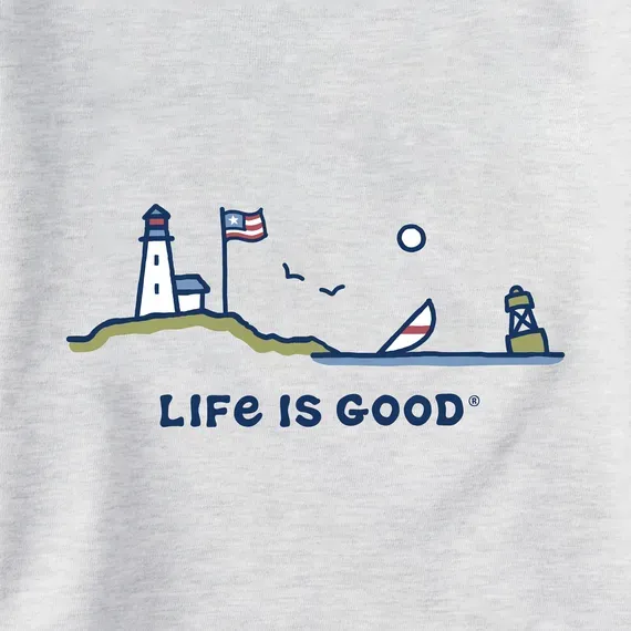Women's Flag Ocean Vista Simply True Fleece Hoodie