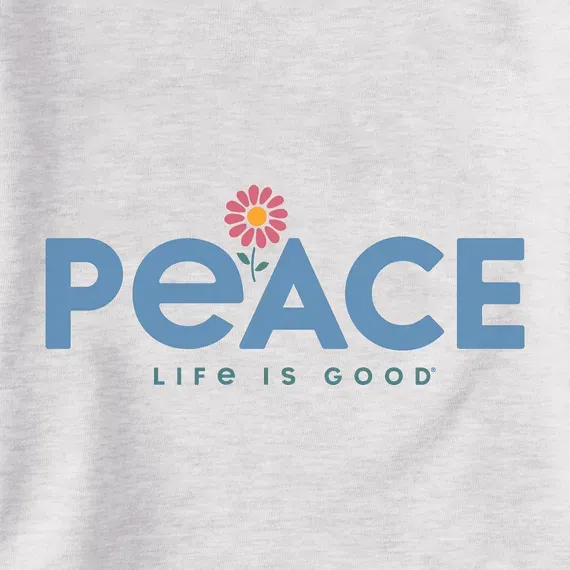 Women's Peace Daisies Simply True Fleece Crew
