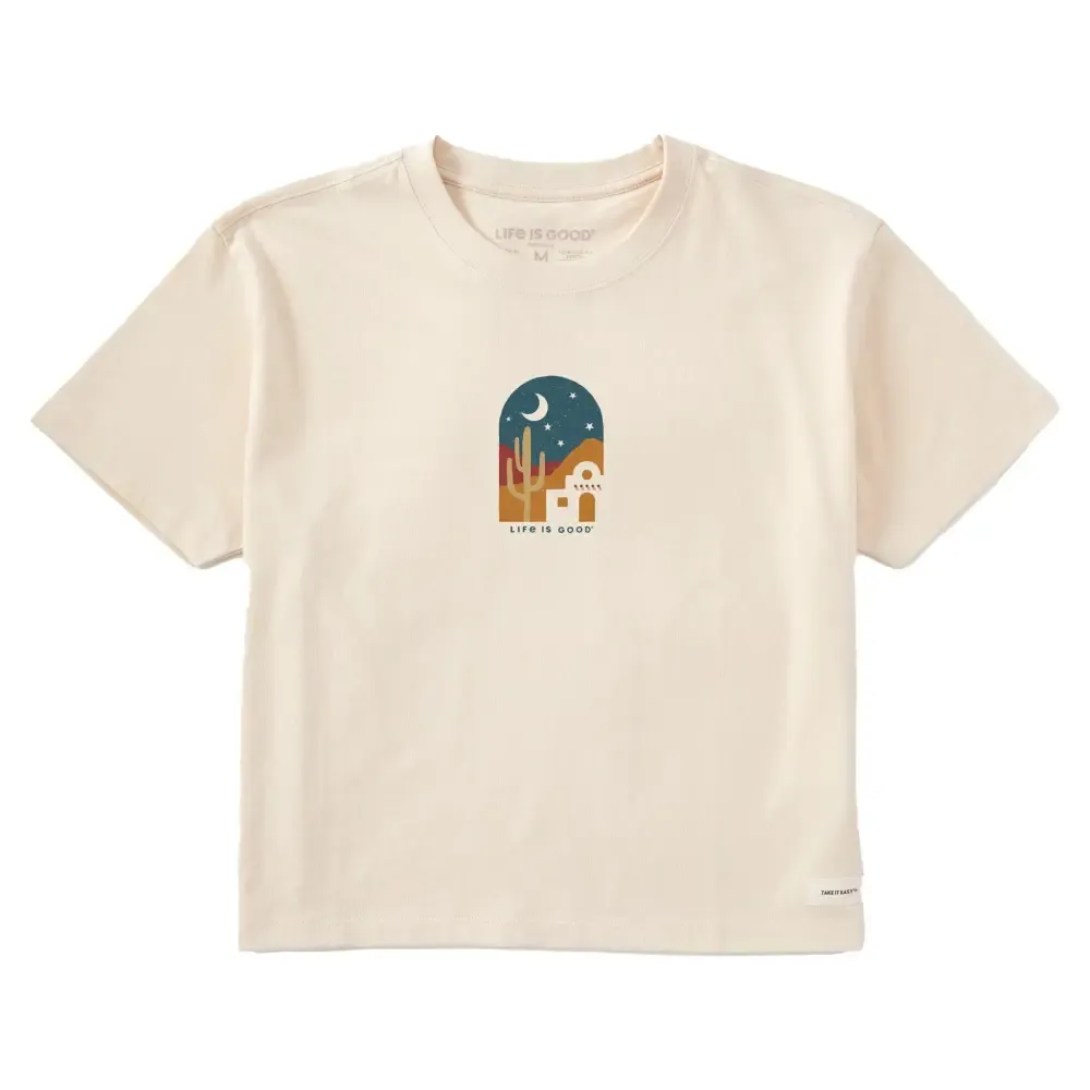 Women's Southwest Nights Short Sleeve Crusher Boxy Tee
