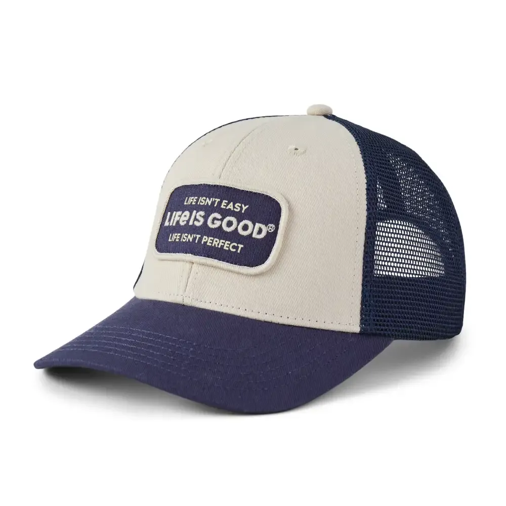 Adult Unisex Life Isn't Perfect Patch Trucker